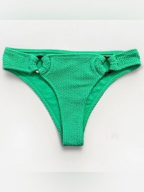 F21 Women Size S Seamless Ring Bikini Bottom Spring Green New Swinwear Beachwear